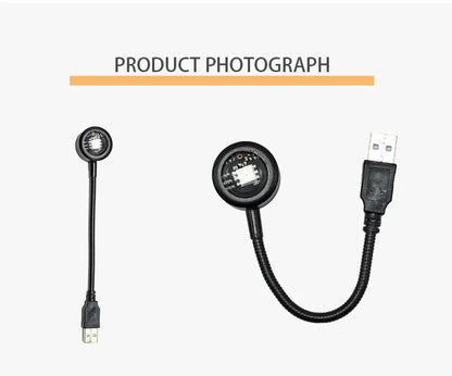 Sunset Lamp LED USB Rainbow Projector – Neon Night Light for Bedroom & Photography