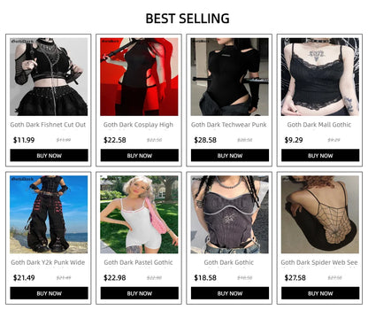 Goth Dark Cyber Y2K Halter Crop Top – Patchwork Long Sleeve Cut-Out Tee