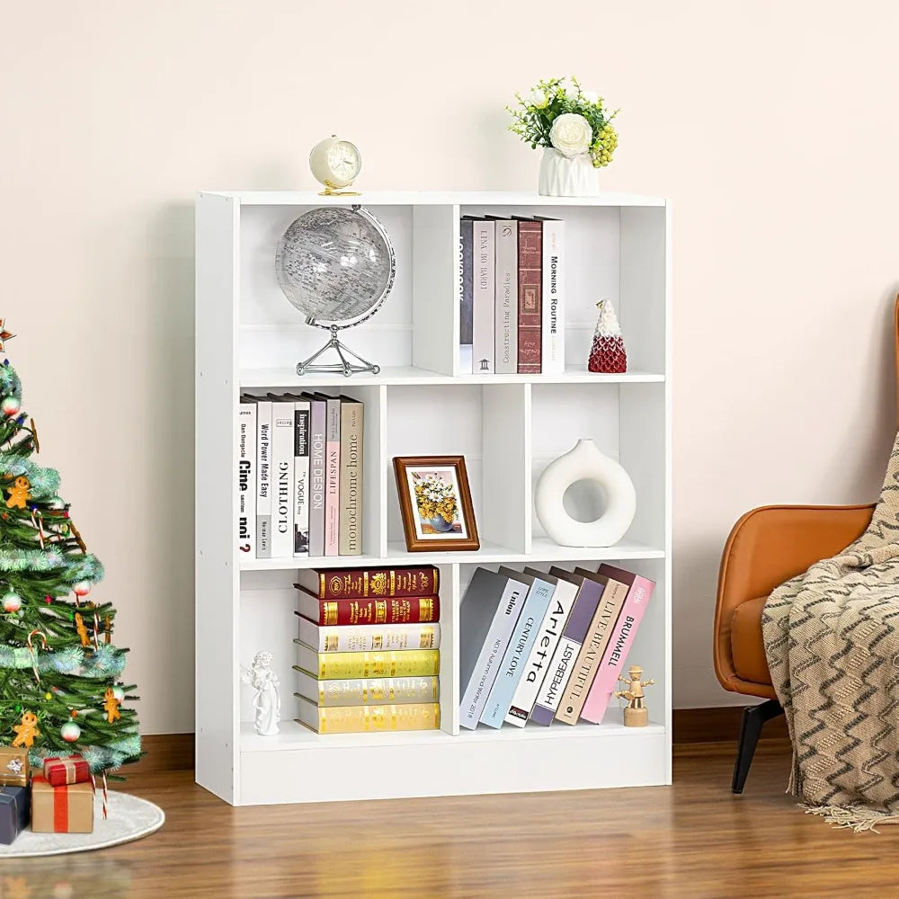 7-Cube Modern Bookcase