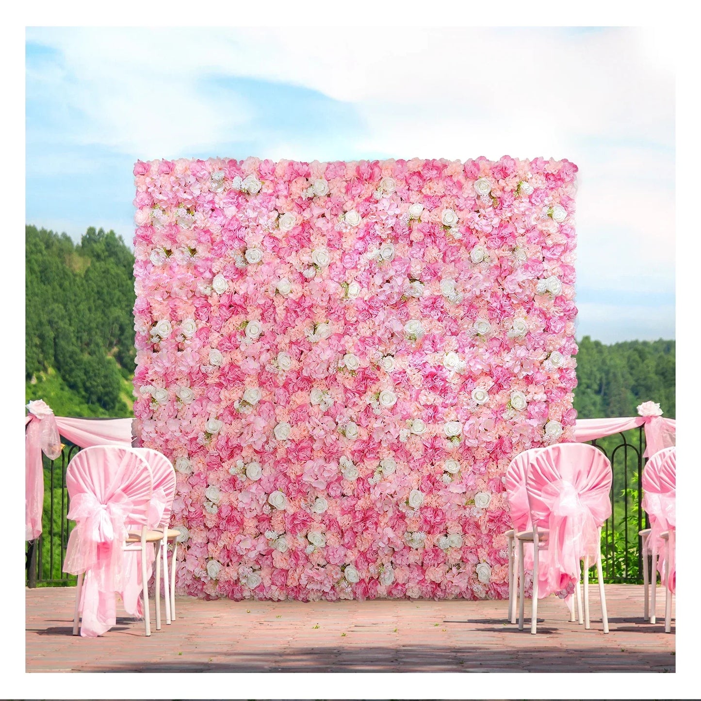 3D Rose Wall Panels Set