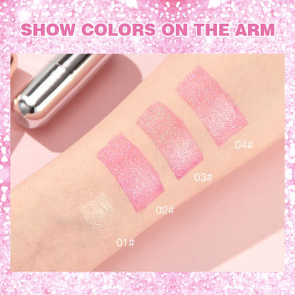 Color-Changing Jelly Lipstick – Glitter Tint &amp; Moisturizing Balm