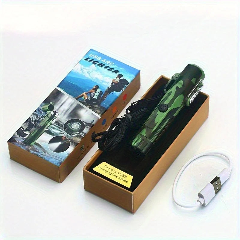 Electric Windproof Dual Arc Plasma Lighter