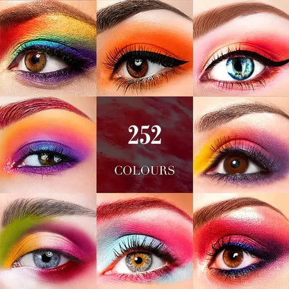 252-Color All-in-One Eyeshadow Palette