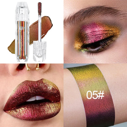 Chameleon Metal Lip Gloss – Long-Lasting Hydration with a Magical Metallic Twist