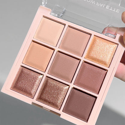 9-Color Milk Tea Eyeshadow Palette