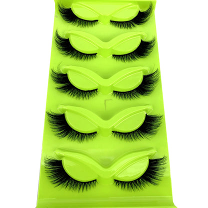 Cat Eye 3D Lashes – Fluffy, Wispy, Manga Magic