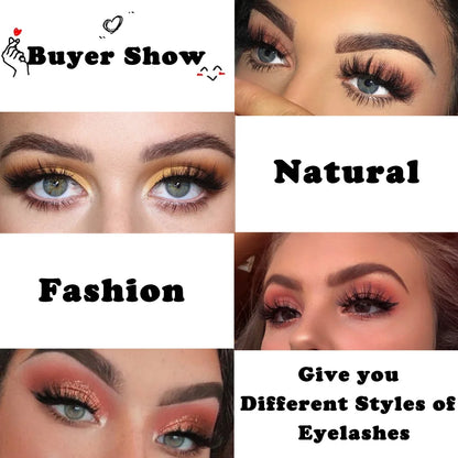 3D Mink Strip Lashes