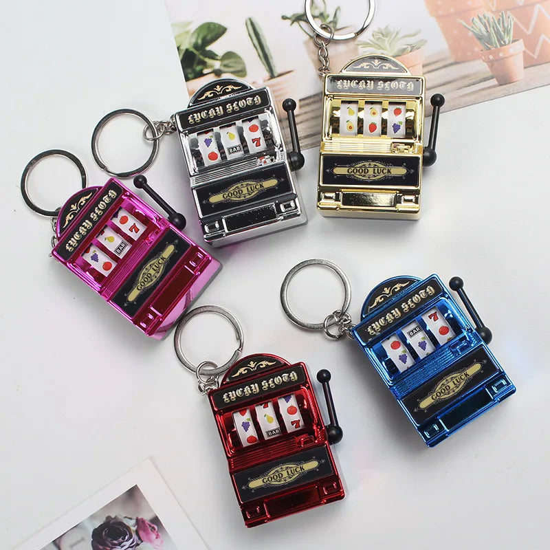Fruit Slot Machine Keychain