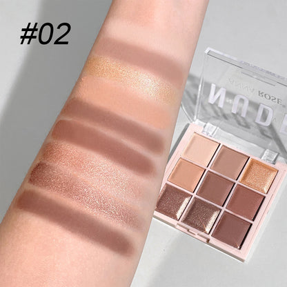 9-Color Milk Tea Eyeshadow Palette