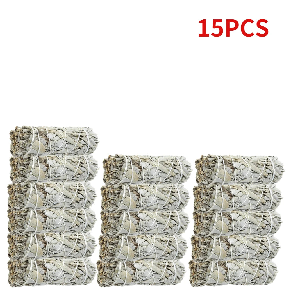 Natural White Sage Smudge Sticks – Purification & Cleansing Bundle