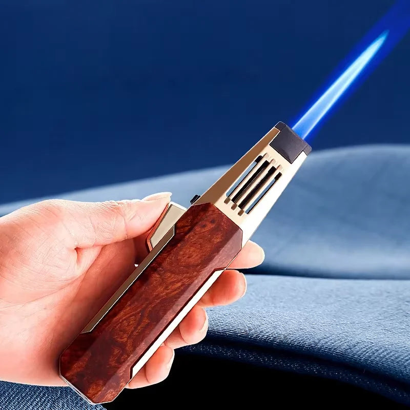 Big Jet Flame Torch Lighter – Adjustable Turbo BBQ, Kitchen, and Cigar Torch
