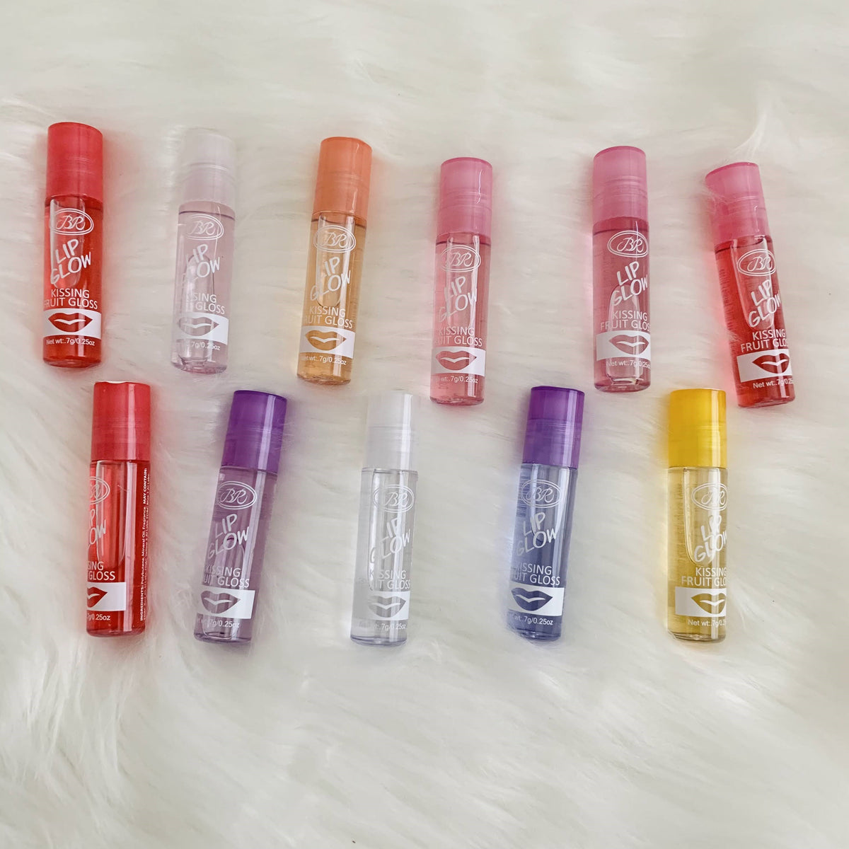 Lip Shiner Fruit Lip Gloss Roller by Beauty Treats