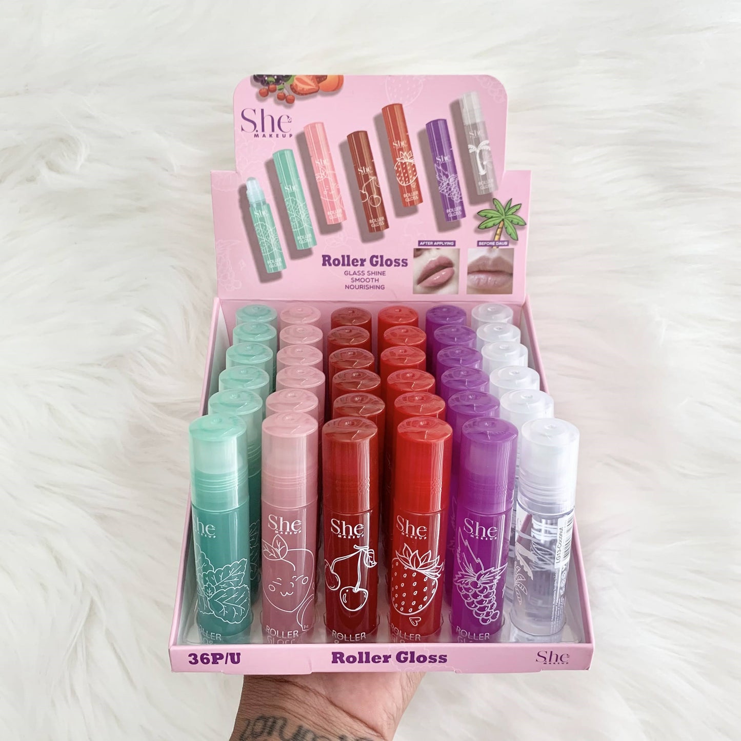 She Roller Gloss – Vitamin E Collection