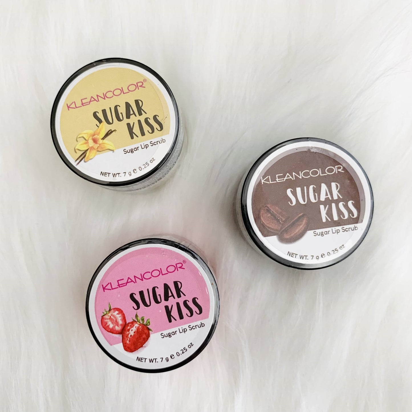 Kleancolor Sugar Kiss Lip Scrub Collection